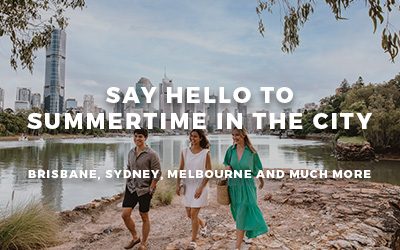 Save up to 15% + 10% and say hello to summertime in the city