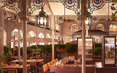 Refreshing tipples and Southeast Asian delights at Raffles Courtyard