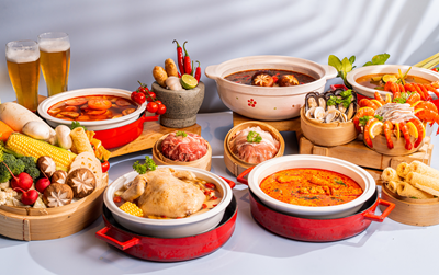 @Stevens steamboat and grill buffet at Food Exchange