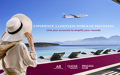 Experience a limitless world of privileges with Qatar Airways Privilege Club