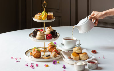 ‘Le Goûter’ afternoon tea for 2 at Le Macaron