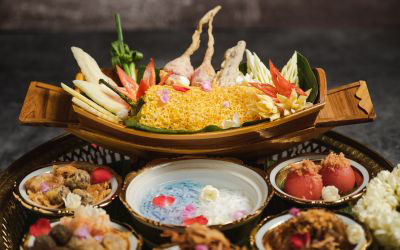 Special lunch buffet for Songkran festival at Food Exchange