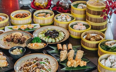 “All-you-can-eat dim sum” menu at Golden Dragon