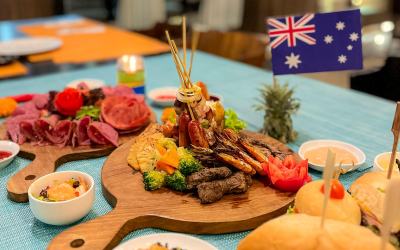 Aussie BBQ dinner at Ancak Restaurant