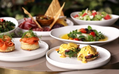 À La Carte weekend brunch at angelina