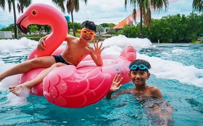 Kids Foam Pool Party
