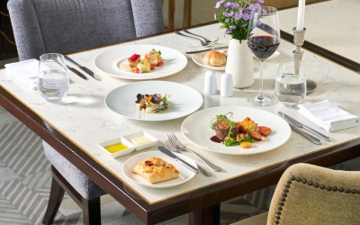 Experience elegant French cuisine at Mirèio