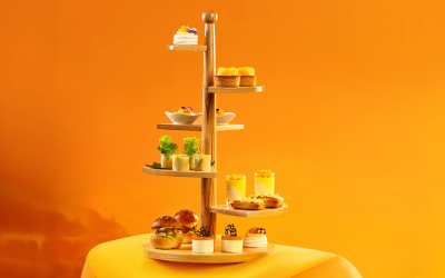 Mango Tango afternoon tea at Infinity Bar
