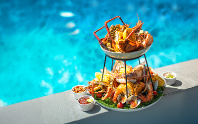 Seminyak Seafood Tower at Batur