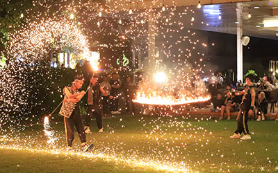 Weekend BBQ at Sky Garden