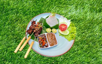 Sate Maranggi at The Taste Restaurant