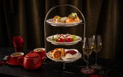 Mediterranean high tea for two at Christina’s