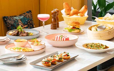 Weekend carnival brunch at Flamingo