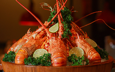 Sunday seafood brunch at Food Exchange restaurant