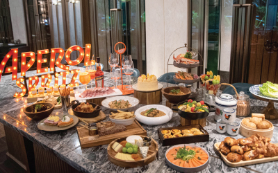 Weekend escape brunch buffet at The Enclave