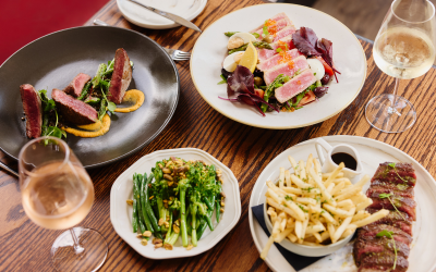 Dad’s degustation at Bistro Manly