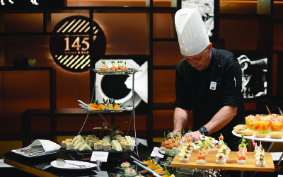 An Evening of Wine and Signature Creation X 145°F Grill & Bar