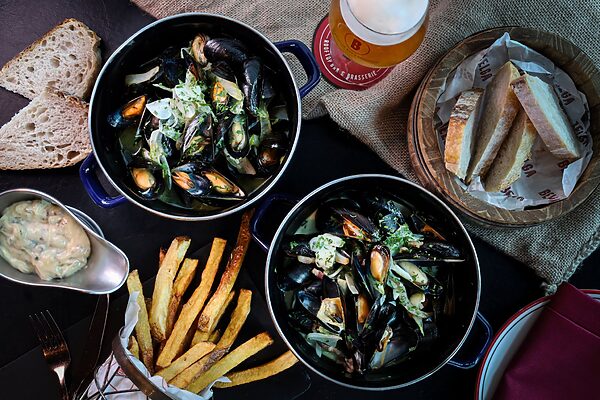 Mussel Extravaganza at Belga