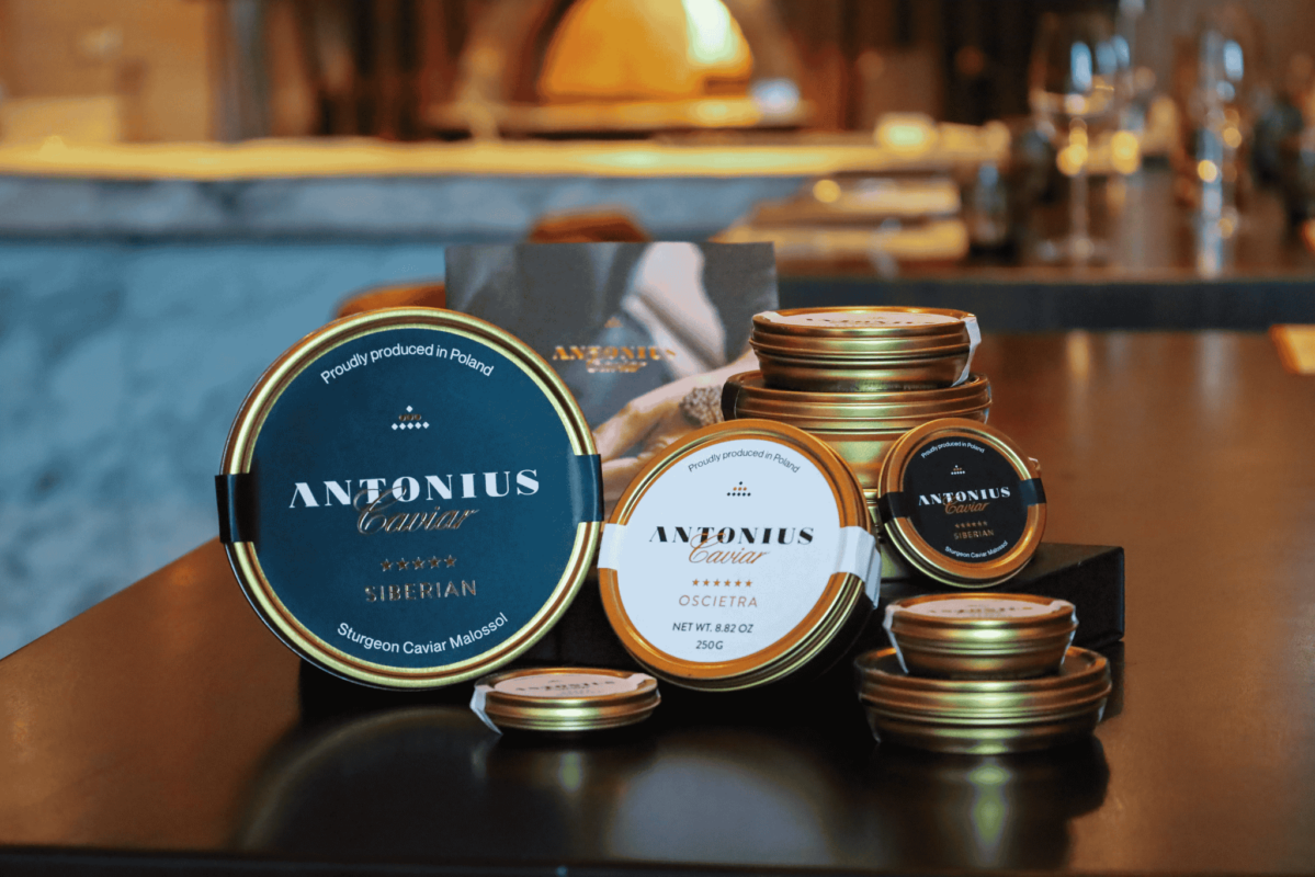 A 4-course Antonius caviar wine dinner at Bella Sera