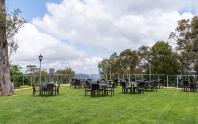 Easter family BBQ on Jamison Valley Green