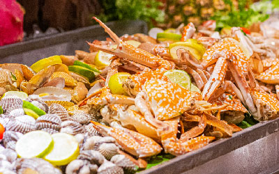 Seafood Vaganza dinner buffet at Damar Restaurant